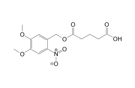 5-(4,5-dimethoxy-2-nitro-benzyl)oxy-5-keto-valeric acid