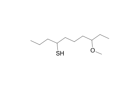 4-Decanethiol, 8-methoxy-