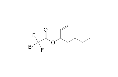 1-HEPTEN-3-YL-BROMODIFLUOROACETATE