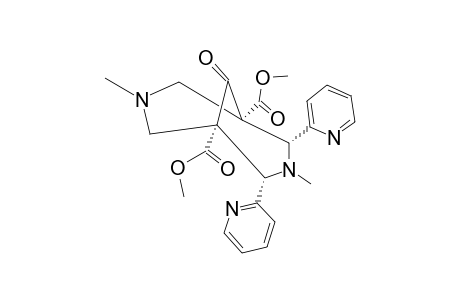 2,4-DIPYRIDIN-2-YL-3,7-DIMETHYL-3,7-DIAZABICYCLO-[3.3.1]-NONAN-9-ONE-1,5-DIESTER