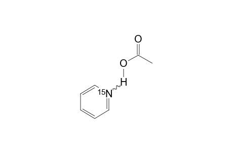 (ACETIC-ACID-PYRIDINE-(15)-N)-COMPLEX