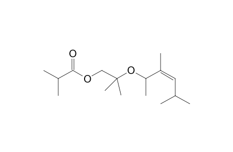 (2"E/Z)-2'-Methyl-2'-(1",2",4"-trimethylpent-2"-enyloxy)propyl isobutyrate