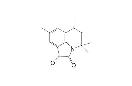 4,4,6,8-Tetramethyl-5,6-dihydro-4H-pyrrolo[3,2,1-ij]quinoline-1,2-dione