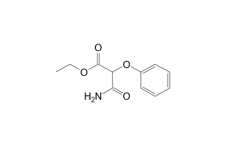 Propanoic acid, 3-amino-3-oxo-2-phenoxy-, ethyl ester