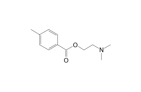 4-Methylbenzoic acid, 2-dimethylaminoethyl ester