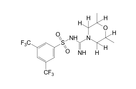 N-[1-(2,6-dimethylmorpholino)formimidoyl]-alpha,alpha,alpha,alpha',alpha',alpha'-hexafluoro-3,5-xylenesulfonamide