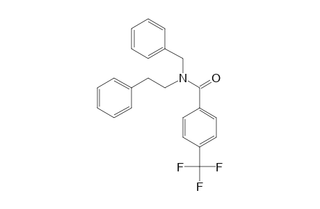 Benzamide, 4-trifluoromethyl-N-benzyl-N-phenethyl-