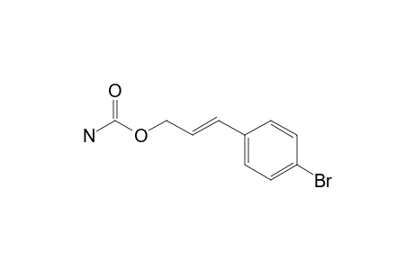 (E)-3-(4-Bromophenyl)allyl carbamate