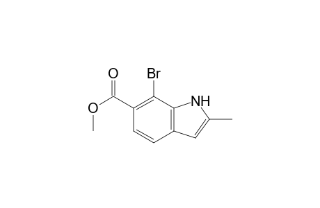 Methyl 7-bromo-2-methyl-1H-indole-6-carboxylate