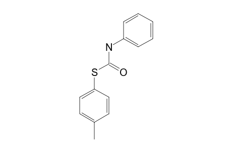 thiocarbanilic acid, S-p-tolyl ester