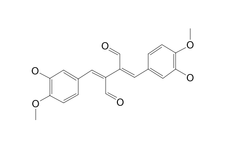 Butanedial, bis[(3-hydroxy-4-methoxyphenyl)methylene]-