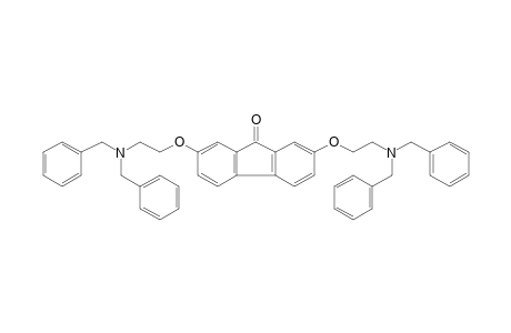 2,7-bis[2-(dibenzylamino)ethoxy]fluoren-9-one