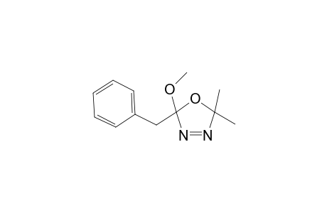 2,2-Dimethyl-5-methoxy-5-benzyl-.delta.(3)-1,3,4-oxadiazoline