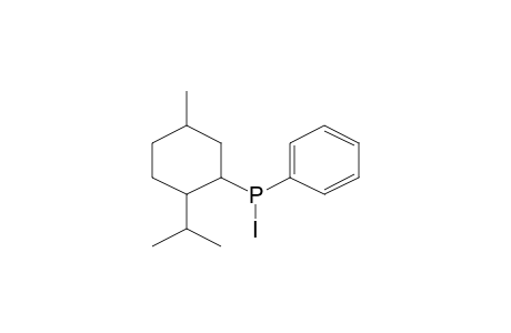 Phosphine, iodomenthylphenyl-