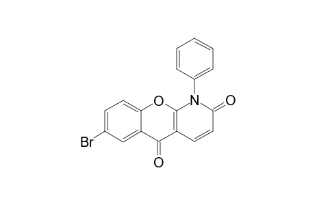 7-BROMO-1-PHENYL-5-OXO-CHROMANO-[2,3-B]-DIHYDRO-2(1H)-PYRIDONE