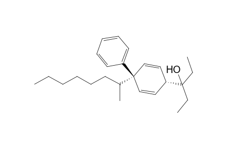 3-[trans-4-(1-Methylheptyl)-4-phenylcyclohexa-2,5-dien-1-yl]pentan-3-ol