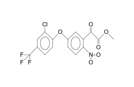 5-(2-Chloro-4-trifluoromethyl-phenoxy)-2-nitro-phenylglyoxylic acid, methyl ester