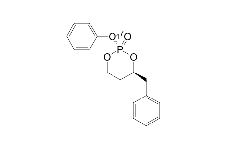 (2R*,4R*)-4-BENZYL-2-PHENOXY-2-OXO-1,3,2-DIOXAPHOSPHORINANE