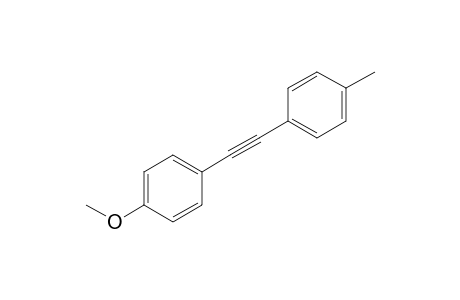 (4-Methoxyphenyl)(4-methylphenyl)ethyne