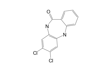 7,8-dichloro-5,10-dihydro-11H-dibenzo[b,e][1,4]diazepin-11one