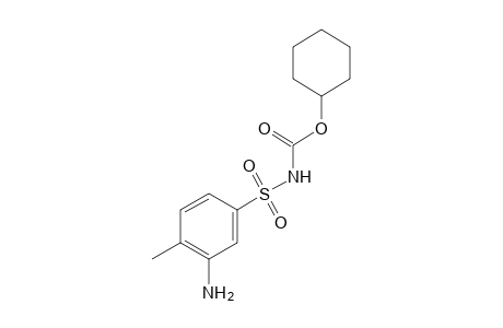 [(3-AMINO-p-TOLYL)SULFONYL]CARBAMIC ACID, CYCLOHEXYL ESTER