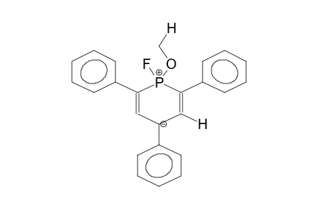 1-Fluoro-1-methoxy-2,4,6-triphenyl-phosphorin