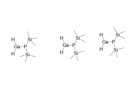 Silylated phosphino gallane