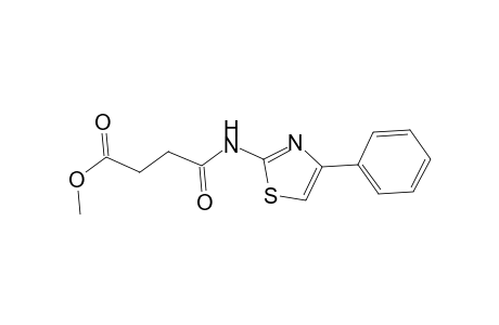 Methyl 4-oxo-4-[(4-phenyl-1,3-thiazol-2-yl)amino]butanoate