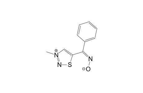 3-Methyl-1,2,3-thiadiazolium-5-(A-nitroso)benzylide
