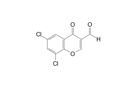 6,8-dichloro-4-oxo-4H-1-benzopyran-3-carboxaldehyde