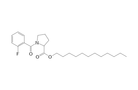 L-Proline, N-(2-fluorobenzoyl)-, dodecyl ester