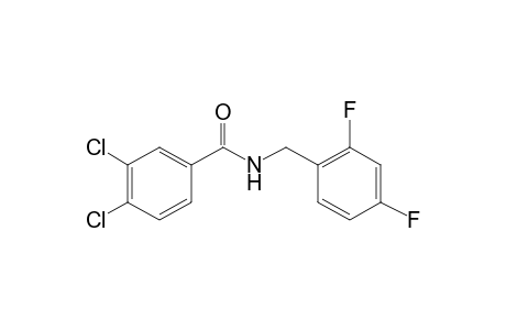 3,4-dichloro-N-(2,4-difluorobenzyl)benzamide