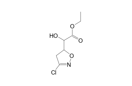 Ethyl (3-chloro-4,5-dihydro-5-isoxazolyl)(hydroxy)acetate