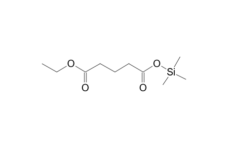 Monoethyl glutarate, tms derivative