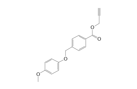 alpha-(p-methoxyphenoxy)-p-toluic acid, 2-propynyl ester