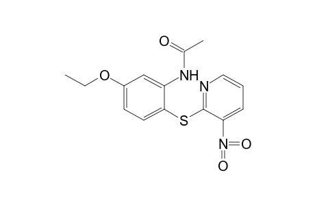 6'-[(3-nitro-2-pyridyl)thio]-m-acetophenetidide