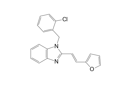 1-(2-chlorobenzyl)-2-[(E)-2-(2-furyl)ethenyl]-1H-benzimidazole