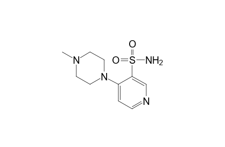 4-(4-methyl-1-piperazinyl)-3-pyridinesulfonamide