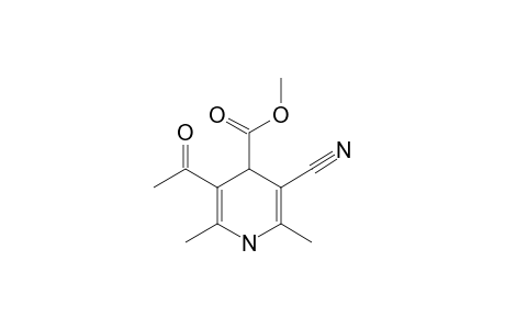 METHYL-3-ACETYL-5-CYANO-1,4-DIHYDRO-2,6-DIMETHYL-PYRIDINE-4-CARBOXYLATE