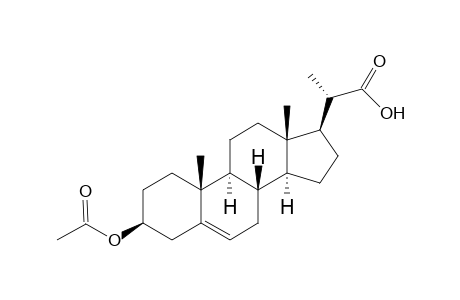 23,24-Bisnor-5-cholenic acid-3β-ol acetate