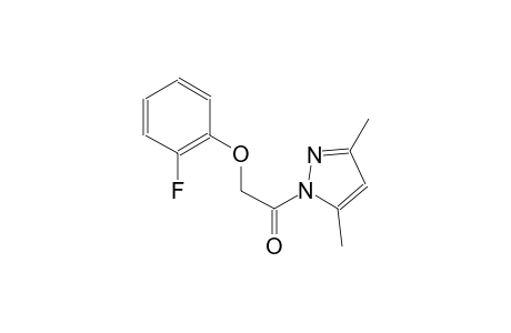 1-[(2-Fluorophenoxy)acetyl]-3,5-dimethyl-1H-pyrazole