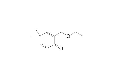 2-Ethoxymethyl-3,4,4-trimethylcyclohexa-2,5-dienone