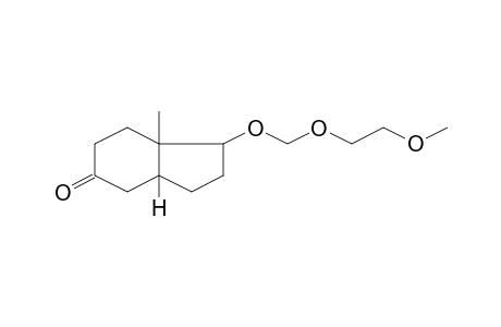 1-(2-Methoxyethoxymethoxy)-7a-methyl-2,3,3a,4,6,7-hexahydro-1H-inden-5-one