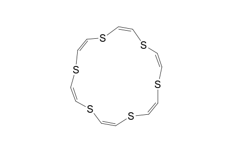 (Z,Z,Z,Z,Z)-1,4,7,10,13,16-HEXATHIACYCLOPENTADECA-2,5,8,11,14,17-HEXAENE