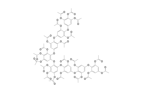 TRIHYDROXYOCTAPHLORETHOL-B-EICOSAACETATE;2,3,4,3',5'-PENTAACETOXY-6-(2,3,4-TRIACETOXY-6-(2,6-DIACETOXY-4-(2,6-DIACETOXY-4-(2,4,6-TRIACETOXYPHENOXY)