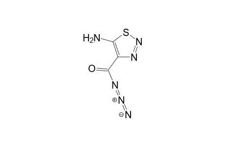 5-Amino-4-(azidocarbonyl)-1,2,3-thiadiazole