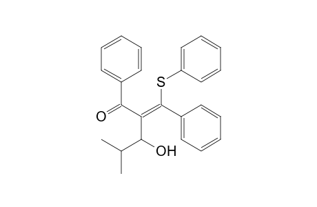 (Z)-3-Hydroxy-4-methyl-1-phenyl-2-(phenylphenylthiomethylene)pentan-1-one