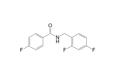 N-(2,4-difluorobenzyl)-p-fluorobenzamide