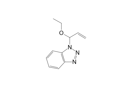 (1-Ethoxy-2-propenyl)benzotriazole