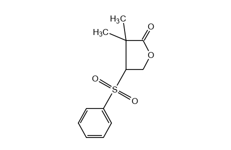 dihydro-3,3-dimethyl-4-(phenylsulfonyl)-2(3H)-furanone